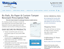 Tablet Screenshot of nationalrxsecurity.com